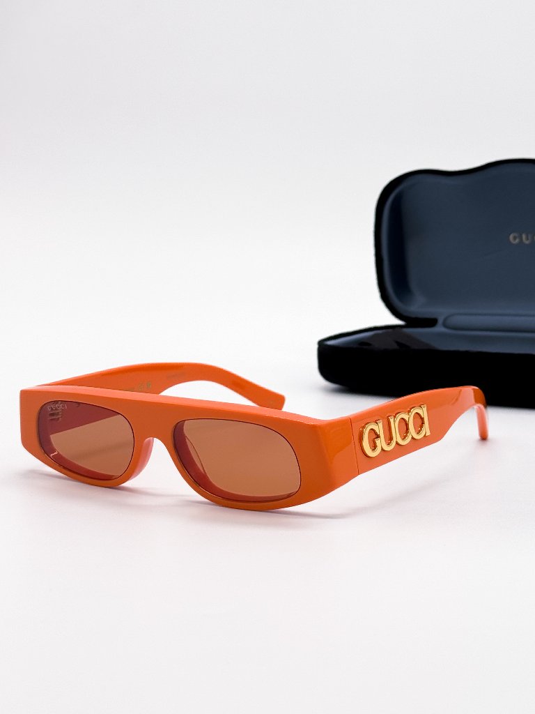 New Gucci Sunglasses Gg1771s 007 Orange Women Eyewear Gucci